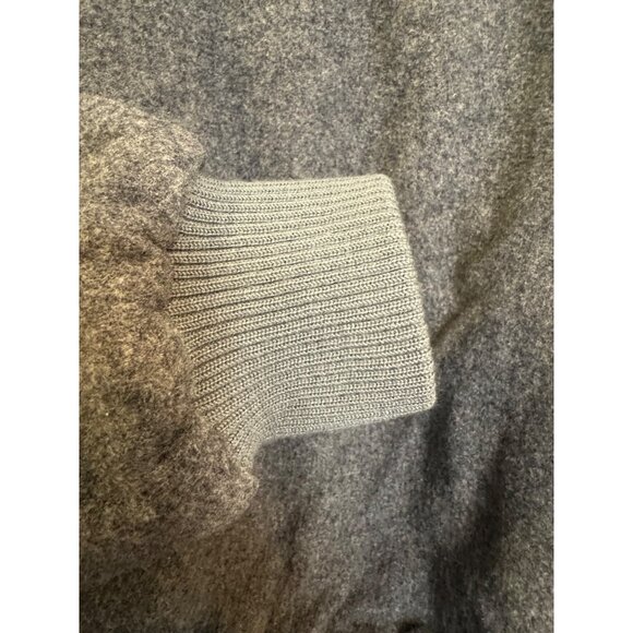 Vintage Members Only Wool Blend Mens Jacket Size 44 Grey Warm Bomber Style - Picture 7 of 7